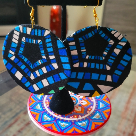 Jewelry - Handmade Ankara print earrings 3/$15